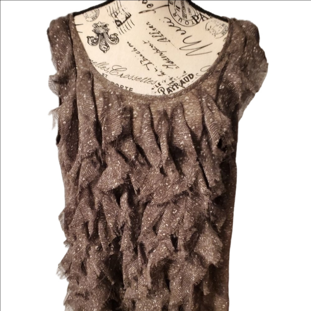 Michael Kors Brown Tank Top Size 16 - Picture 2 of 8